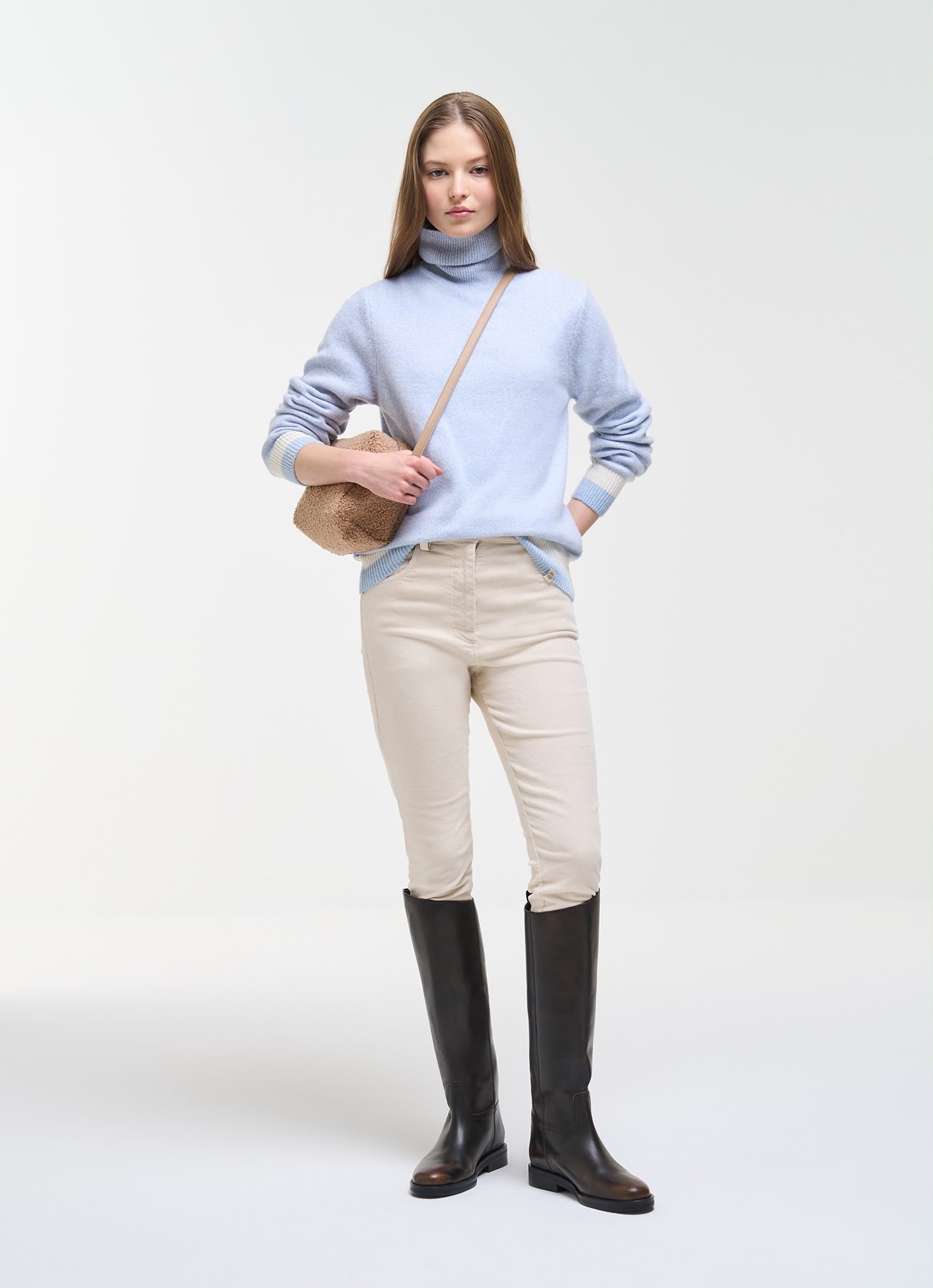 PULLOVER COLLO ALTO COLMAR DONNA