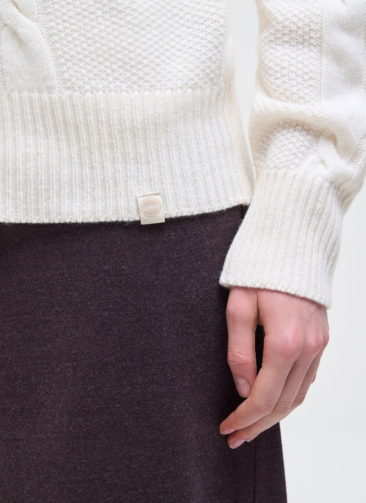 PULLOVER A TRECCE COLMAR DONNA