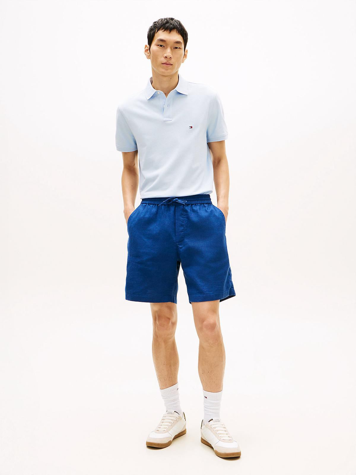 SHORT IN LINO TOMMY HILFIGER UOMO DOVER 8 PO SORONA LINEN