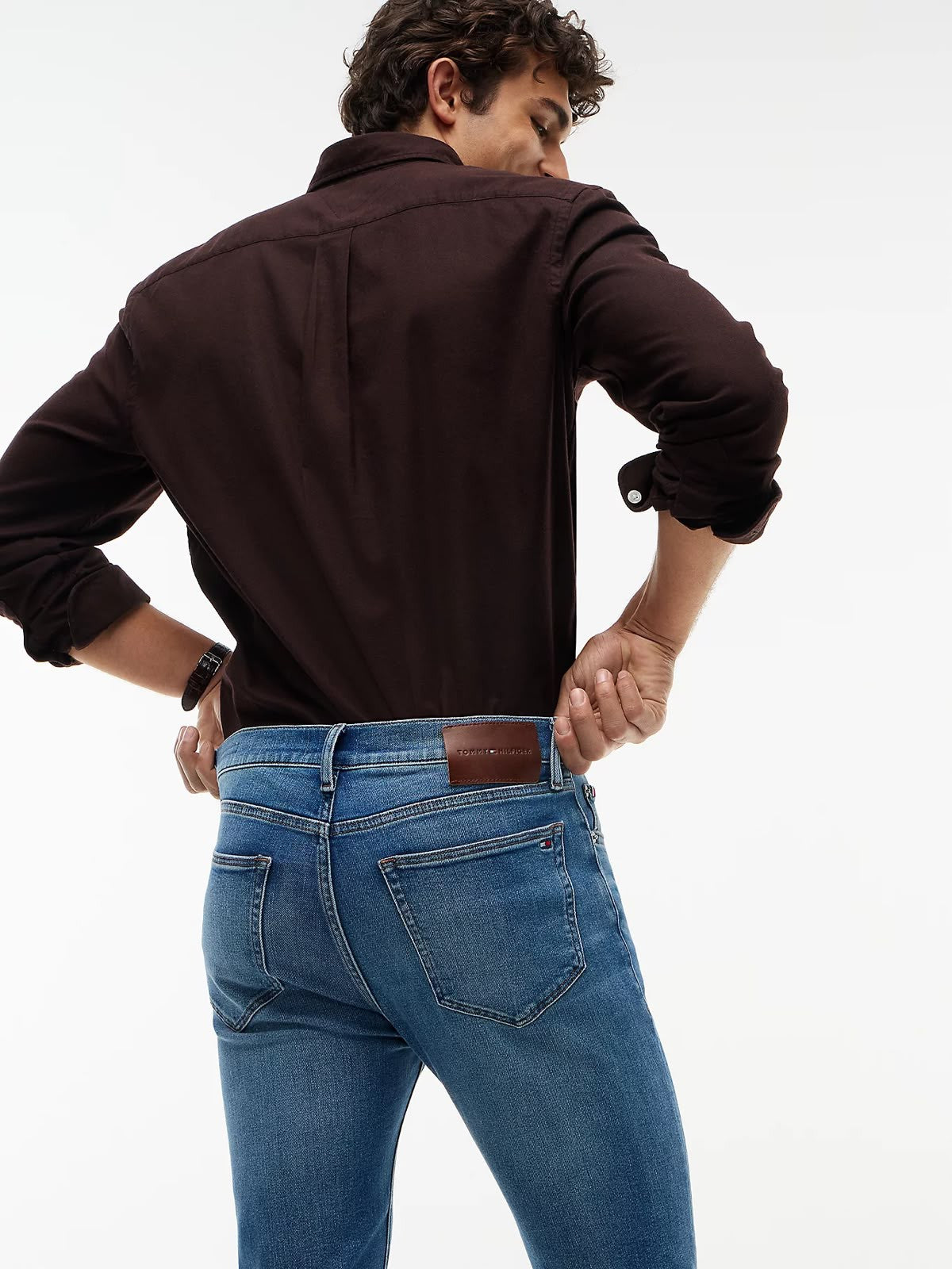 JEANS TOMMY HILFIGER UOMO BLEECKER SLIM JUMP BLUE