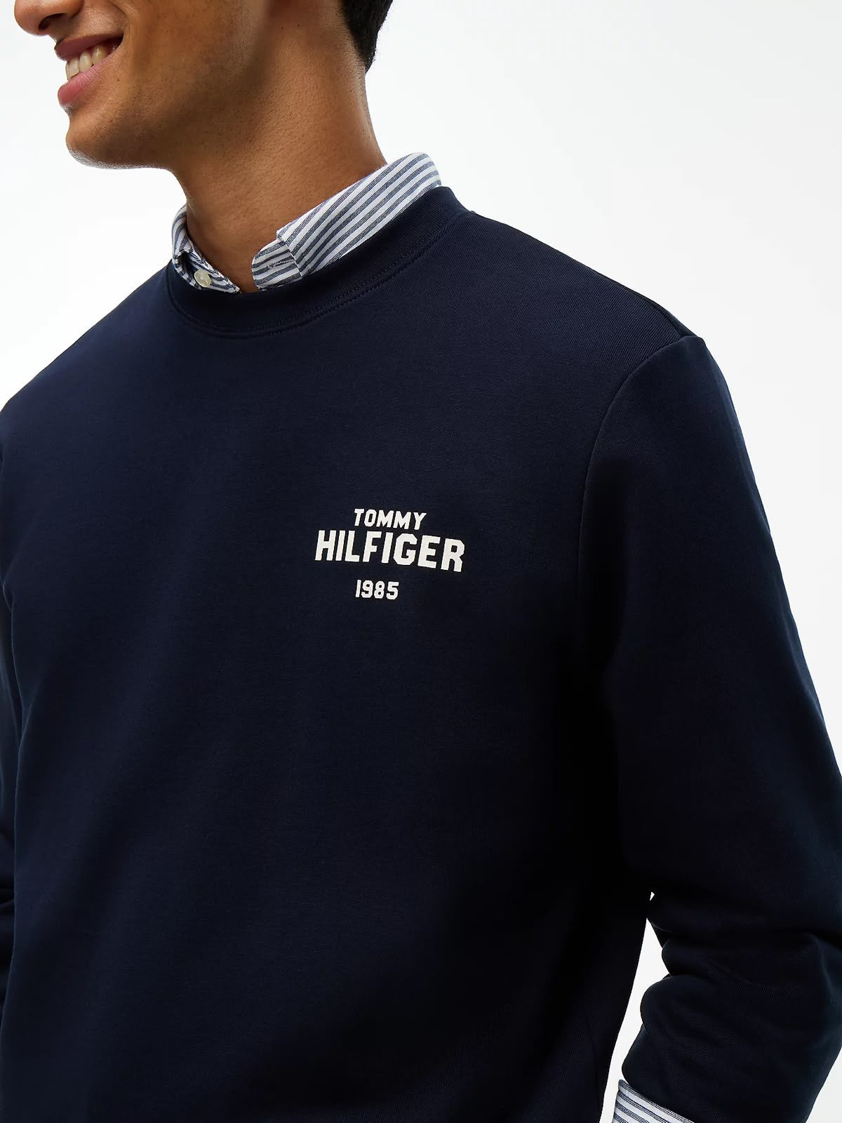 FELPA TOMMY HILFIGER UOMO HILFIGER 1985 REF TERRY CREW