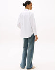 CAMICIA TOMMY HILFIGER DONNA ESS POPLIN EASY FIT SHIRT