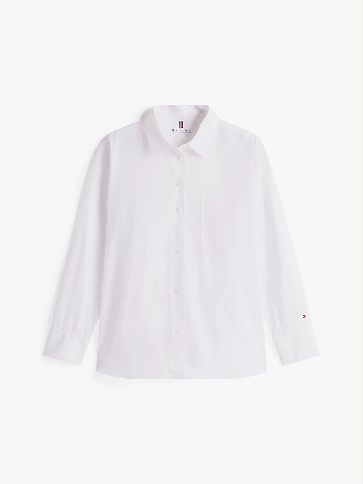 CAMICIA TOMMY HILFIGER DONNA ESS POPLIN EASY FIT SHIRT