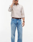 CAMICIA TOMMY HILFIGER UOMO SOLID HERITAGE OXFORD RF SHIRT