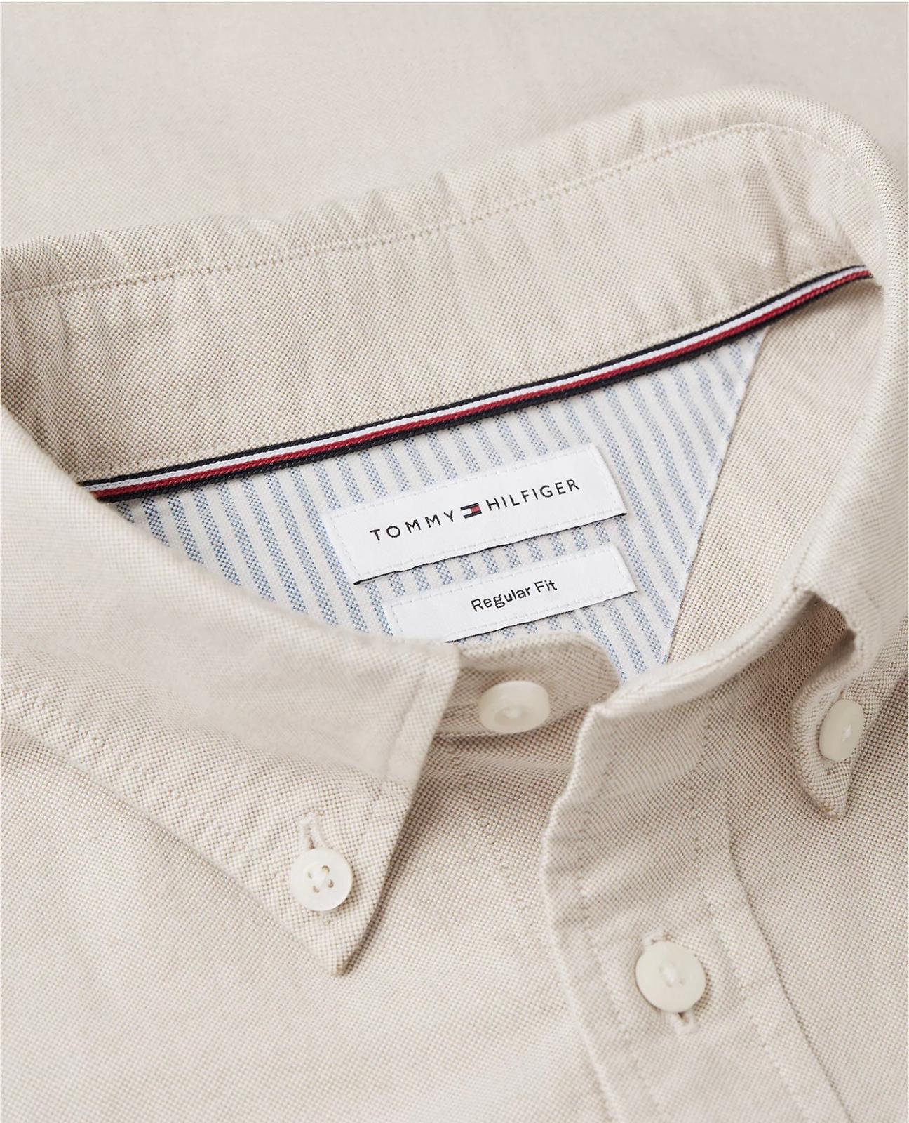 CAMICIA TOMMY HILFIGER UOMO SOLID HERITAGE OXFORD RF SHIRT