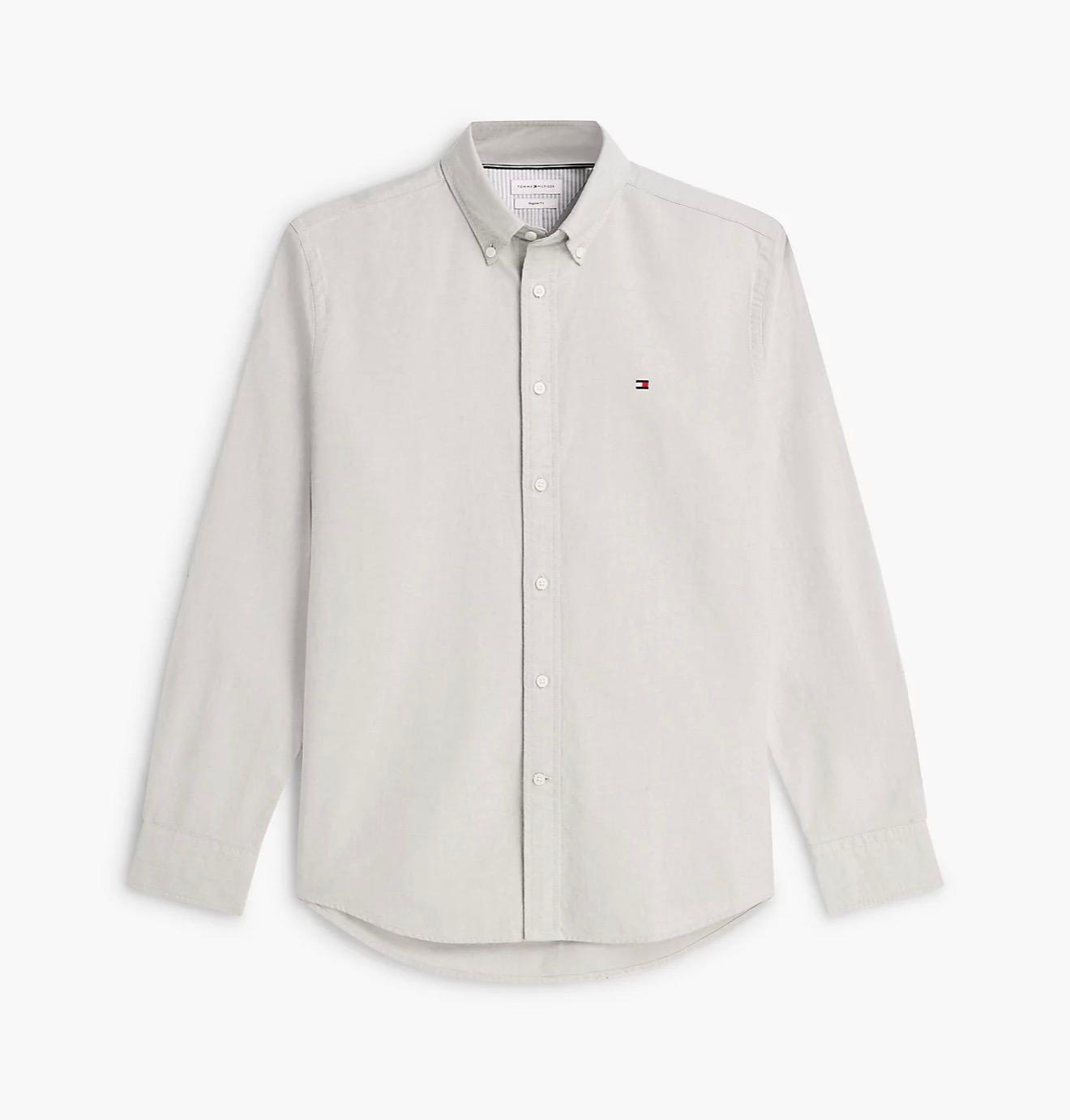 CAMICIA TOMMY HILFIGER UOMO SOLID HERITAGE OXFORD RF SHIRT