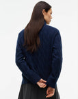 PULLOVER TOMMY HILFIGER DONNA SOFT WOOL CABLE ROLL-NK LS SWT