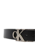 CINTURA REVERSIBILE CALVIN KLEIN UOMO CK BUCKLE TUMBLED 35MM ADJ-REV