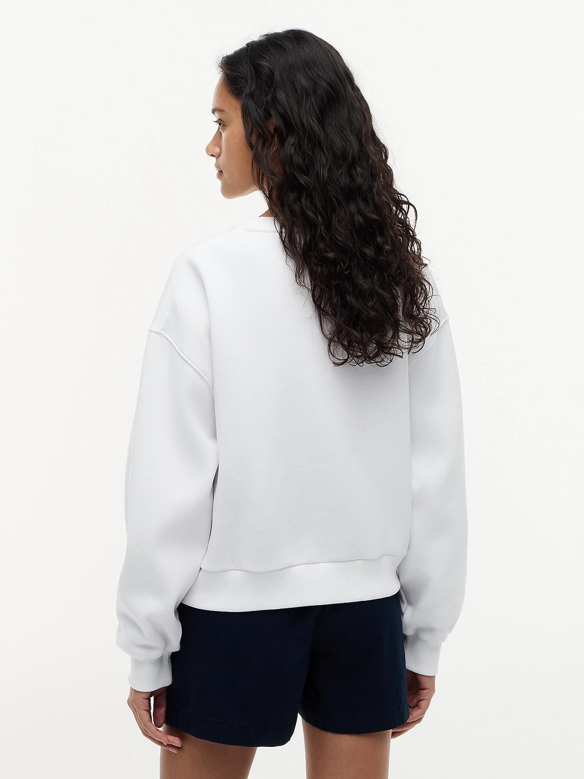 FELPA TOMMY HILFIGER DONNA EXT CORP LOGO MDRN SWTSRT