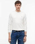 TOMMY HILFIGER HERREN PULLOVER PIMA ORG CTN CASHMERE CREW NECK