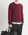 TOMMY HILFIGER HERREN PULLOVER PIMA ORG CTN CASHMERE CREW NECK