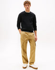 TOMMY HILFIGER HERREN PULLOVER PIMA ORG CTN CASHMERE CREW NECK