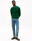 TOMMY HILFIGER HERREN PULLOVER PIMA ORG CTN CASHMERE CREW NECK