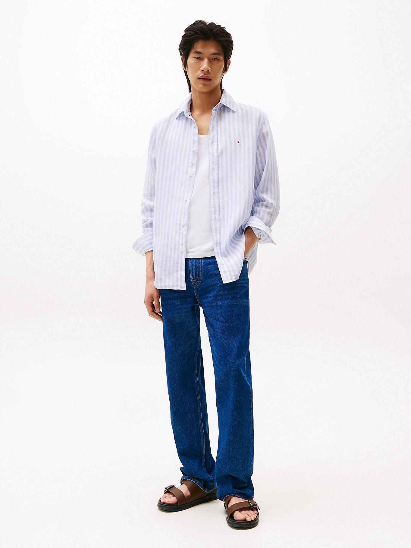 CAMICIA LINO TOMMY HILFIGER UOMO