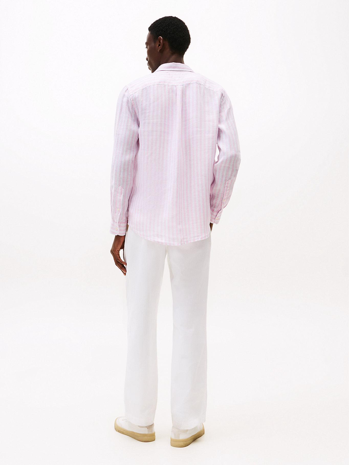 CAMICIA LINO TOMMY HILFIGER UOMO