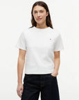 T-SHIRT TOMMY HILFIGER DONNA INTERLOCK BOXY C-NK SS TEE