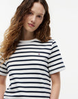 T-SHIRT TOMMY HILFIGER DONNA INTERLOCK BOXY C-NK SS TEE