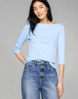 T-SHIRT 3/4 TOMMY HILFIGER DONNA CODY BOA T-NK 3/4 SLV TEE