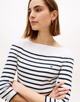 T-SHIRT 3/4 TOMMY HILFIGER DONNA CODY BOA T-NK 3/4 SLV TEE