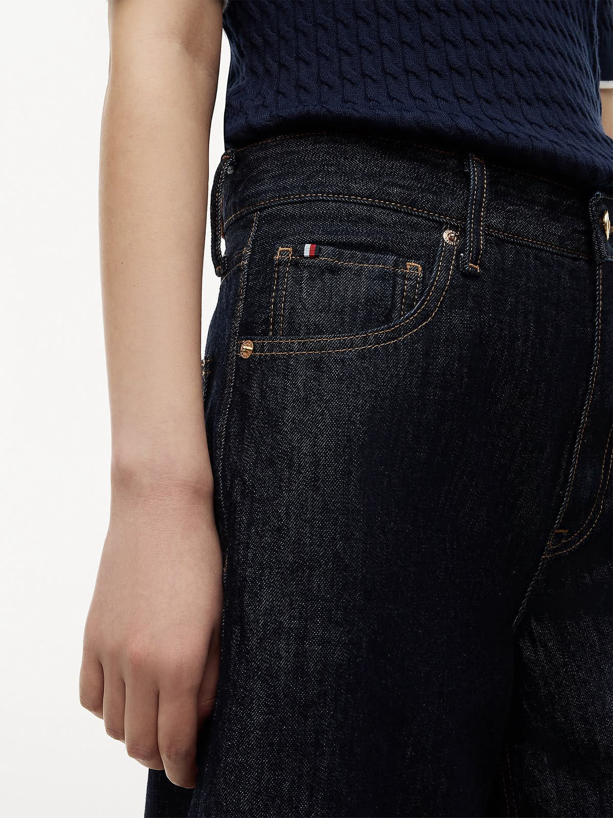 BERMUDA DI JEANS TOMMY HILFIGER DONNA REGULAR WAIST
