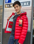 BLAUER KINDERJACKE ADAMS JUNIOR