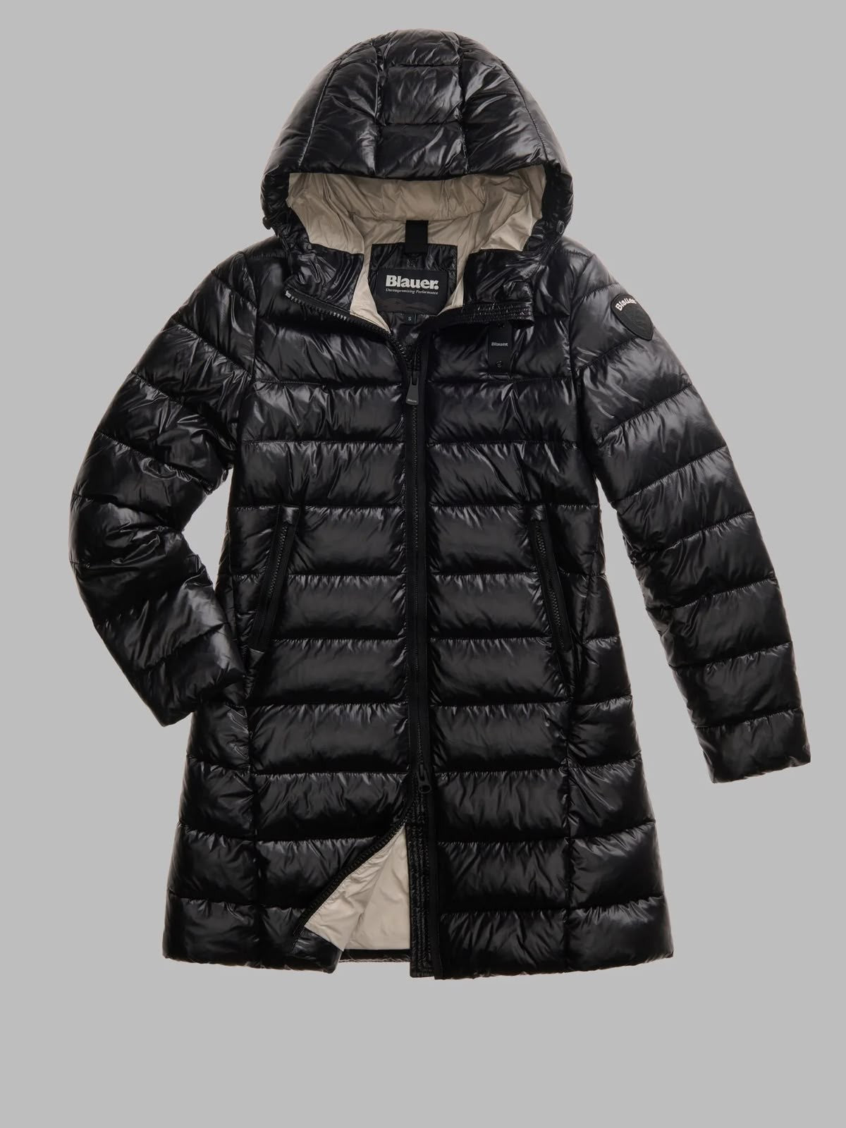 GIUBBINO LUNGO BLAUER DONNA ADELAIDE