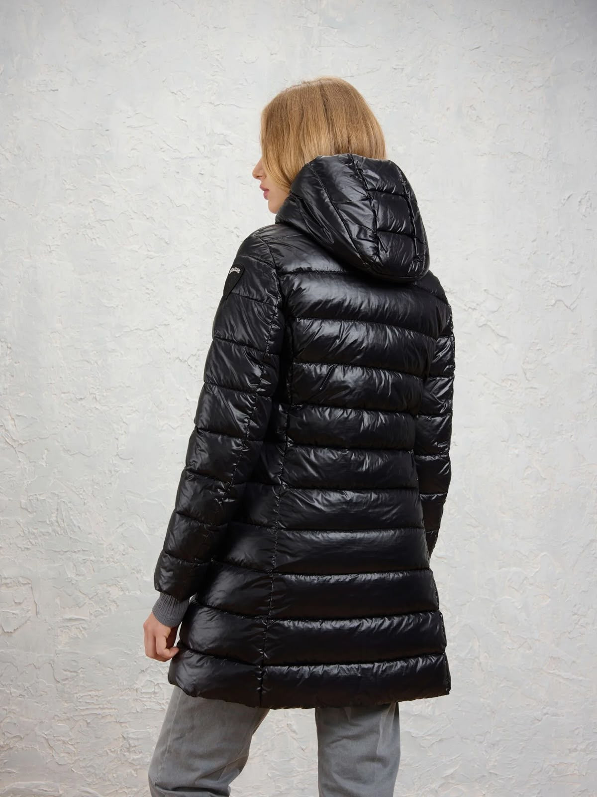 GIUBBINO LUNGO BLAUER DONNA ADELAIDE