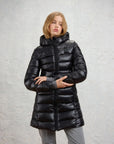 GIUBBINO LUNGO BLAUER DONNA ADELAIDE