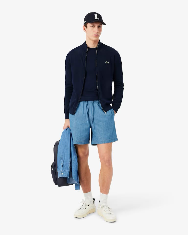 CARDIGAN FULL ZIP LACOSTE UOMO