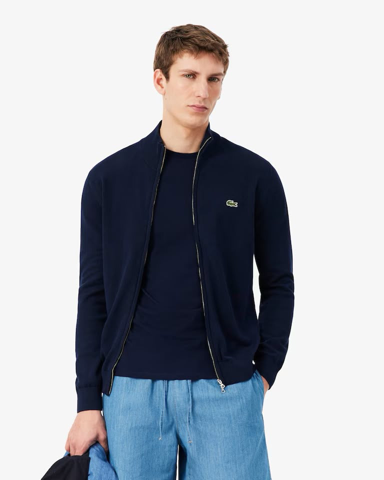 CARDIGAN FULL ZIP LACOSTE UOMO
