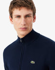 CARDIGAN FULL ZIP LACOSTE UOMO