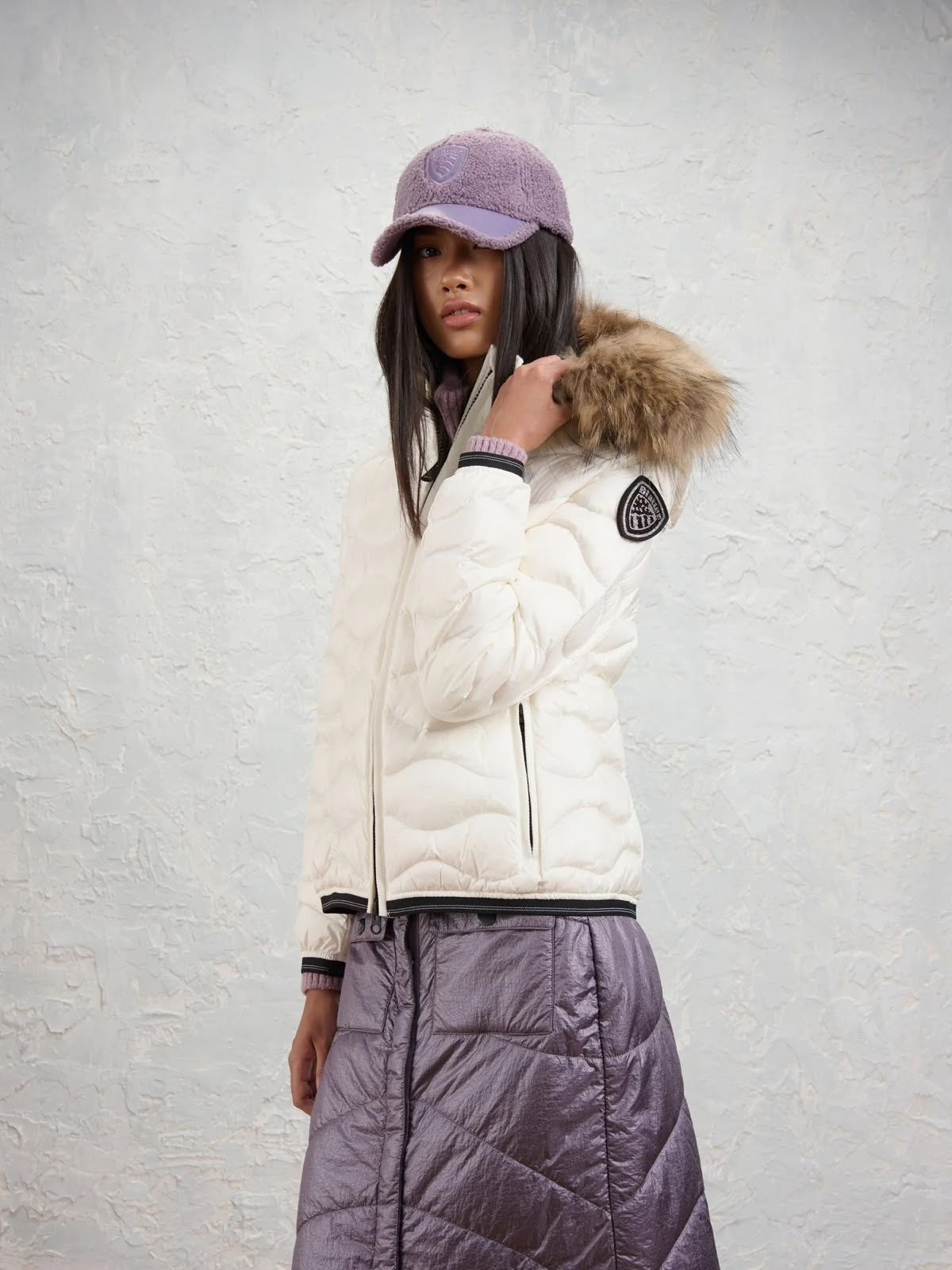 GIUBBINO CON PELLICCIA BLAUER DONNA ALDIE