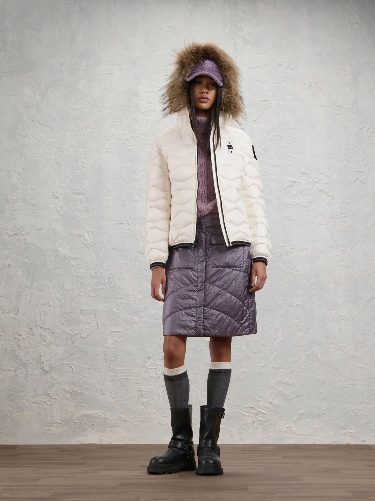 GIUBBINO CON PELLICCIA BLAUER DONNA ALDIE
