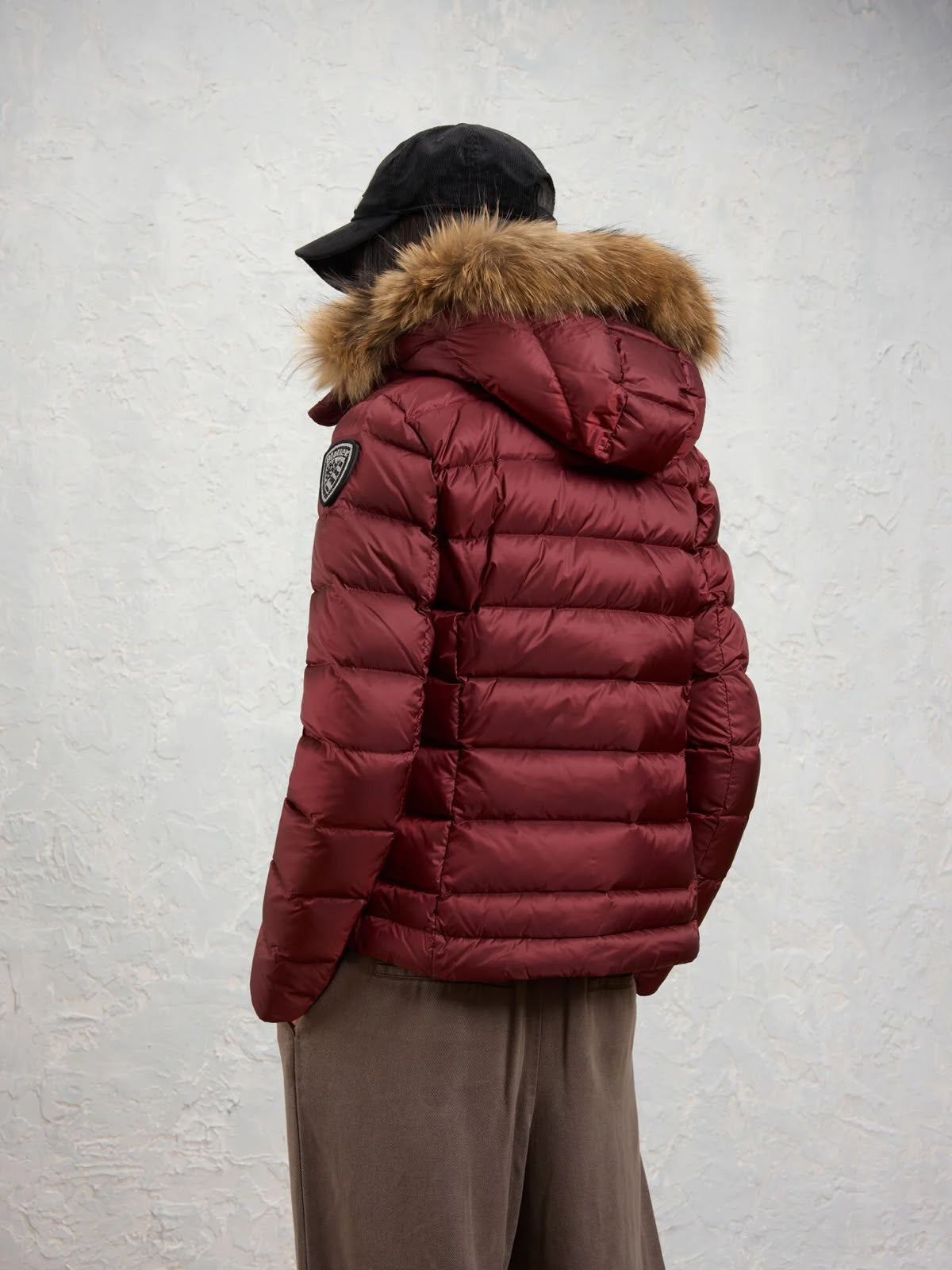 GIUBBINO CON PELLICCIA BLAUER DONNA ARCADIA