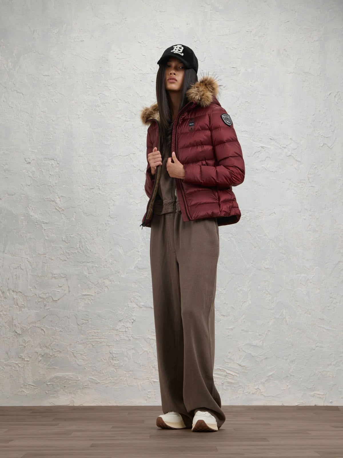 GIUBBINO CON PELLICCIA BLAUER DONNA ARCADIA