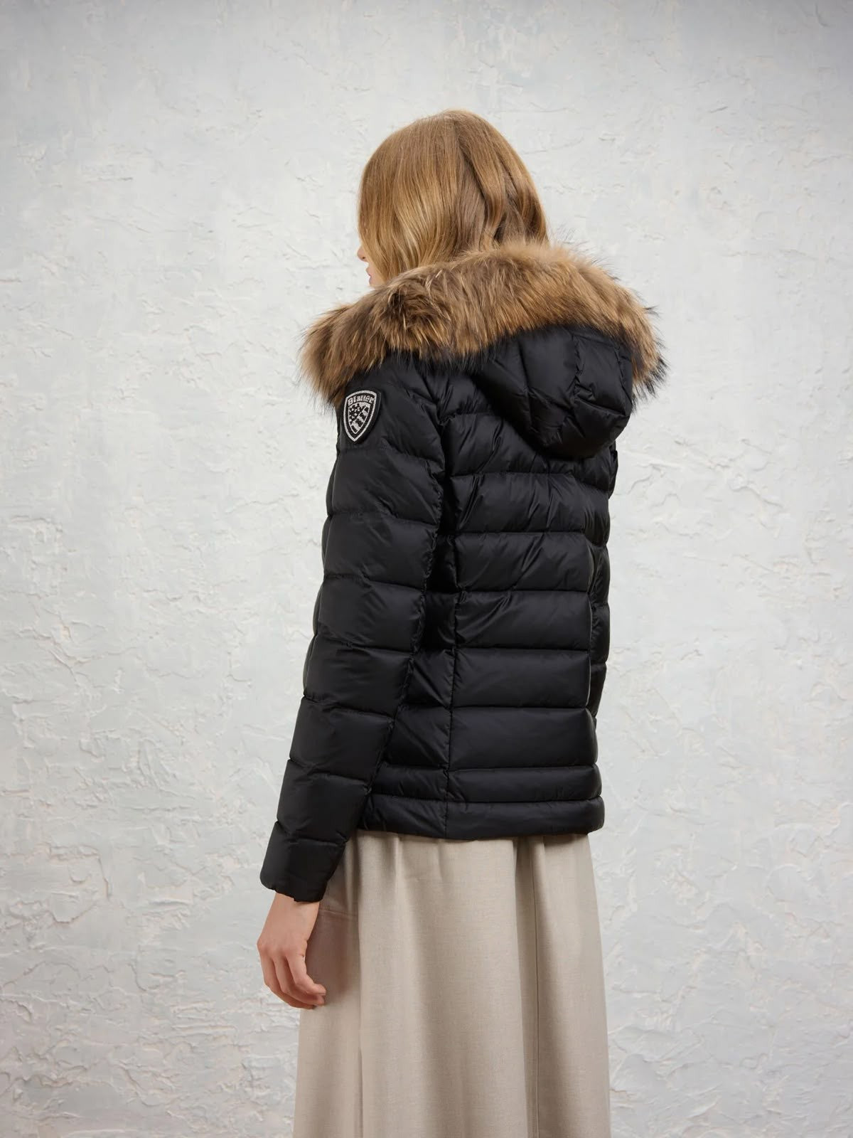 GIUBBINO CON PELLICCIA BLAUER DONNA ARCADIA