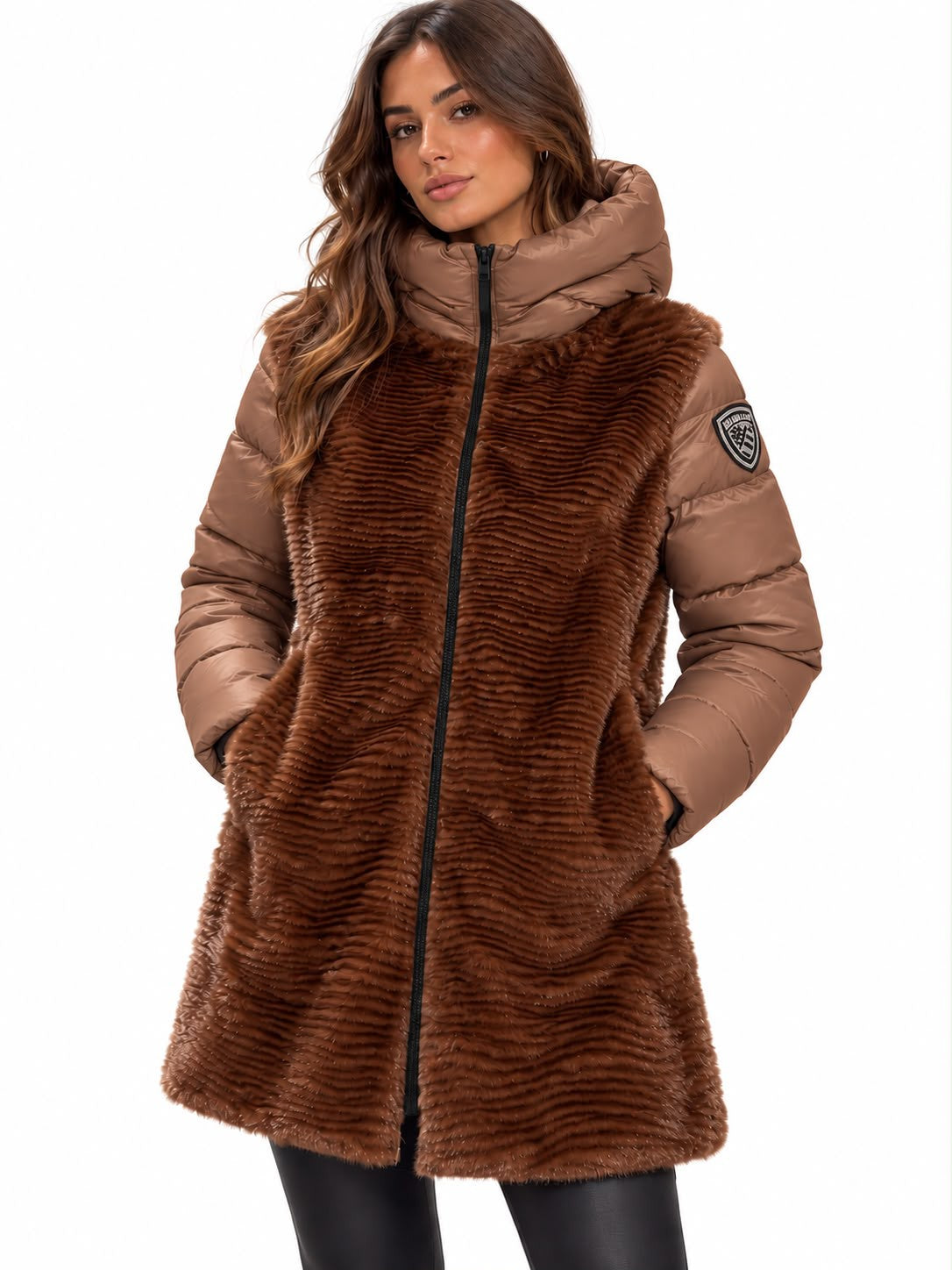 GIUBBINO BLAUER DONNA ASPEN