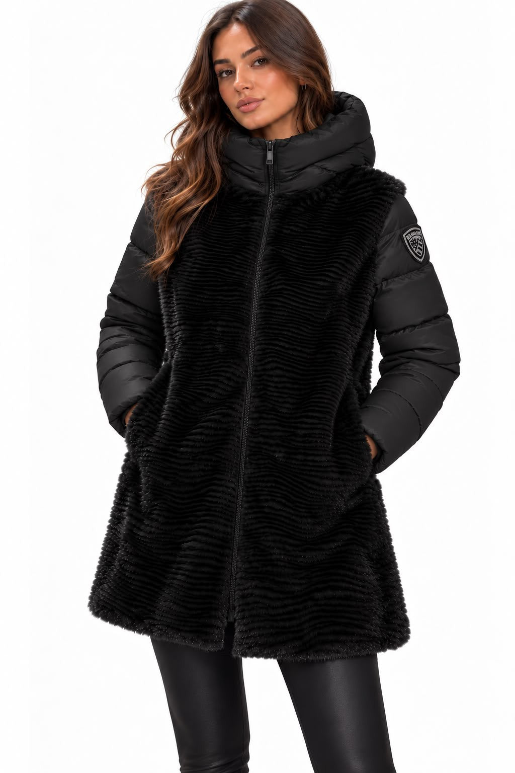 GIUBBINO BLAUER DONNA ASPEN