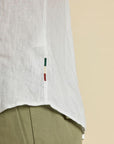 CAMICIA AERONAUTICA MILITARE UOMO MANICA LUNGA IN PURO LINO CA1321