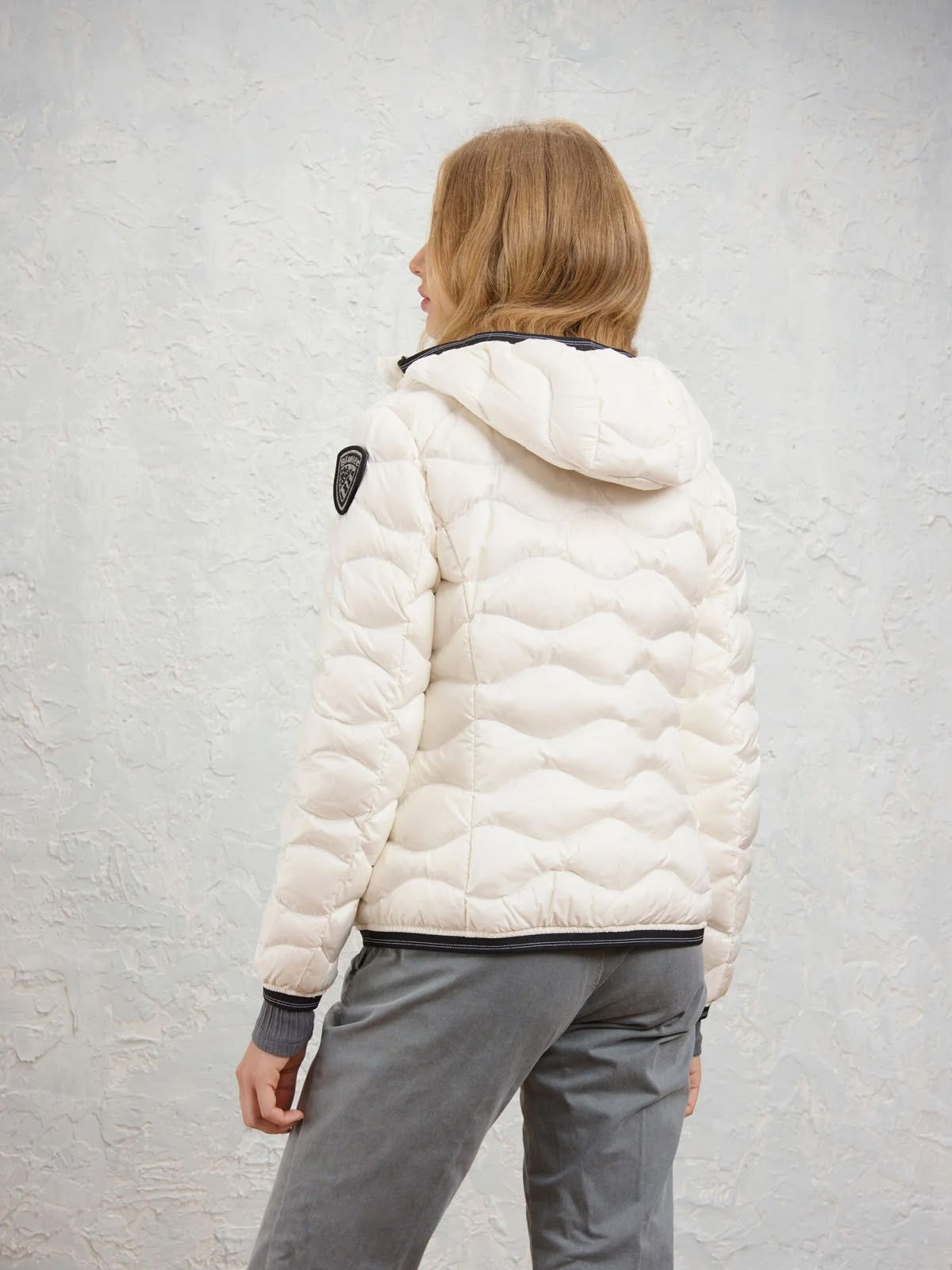 GIUBBINO BLAUER DONNA CAMELIA