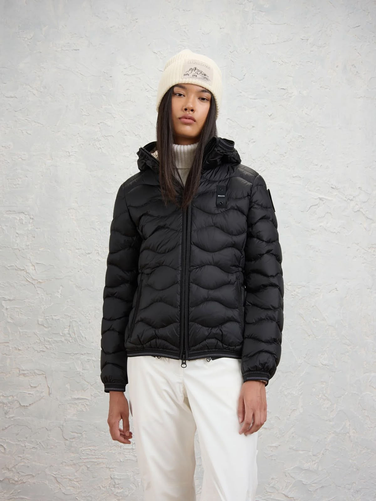 GIUBBINO BLAUER DONNA CAMELIA