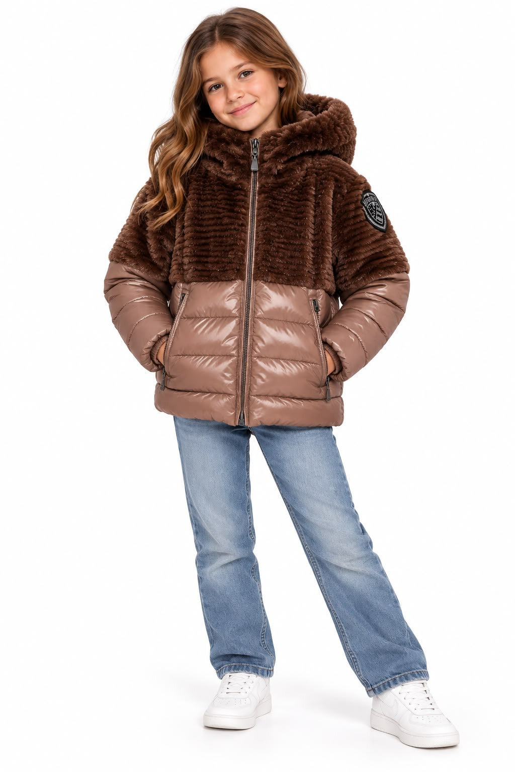 GIUBBINO BLAUER BAMBINA FANEVIL