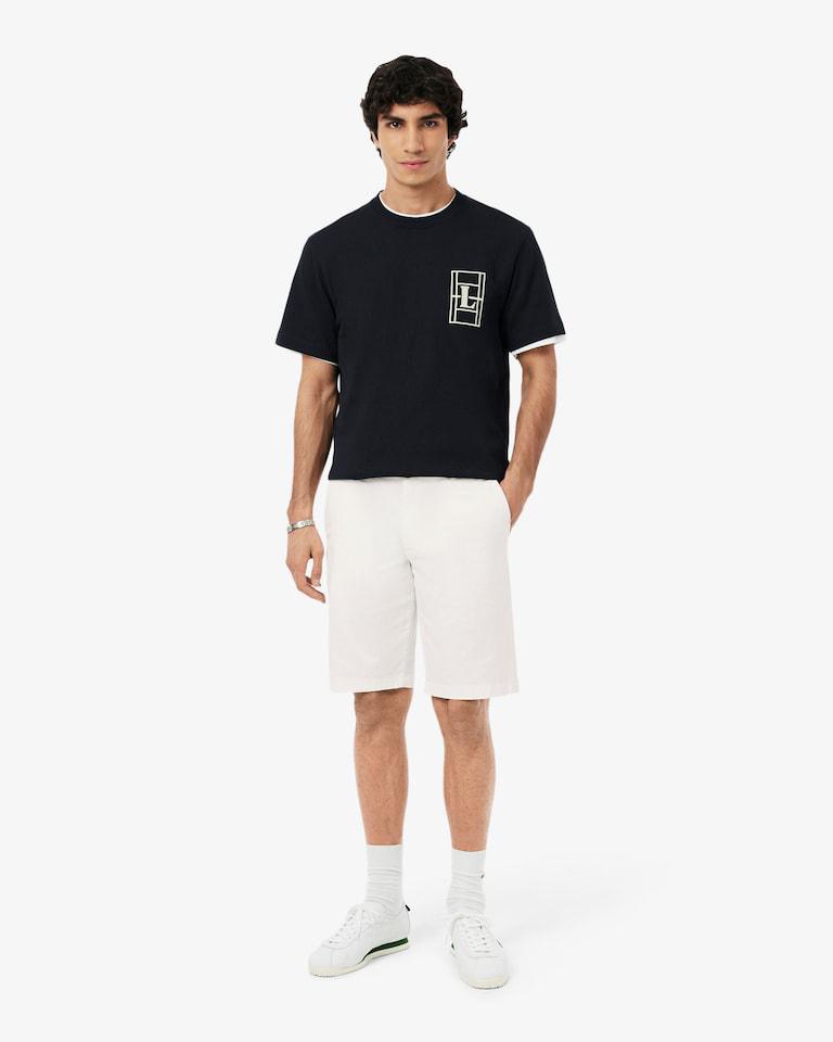 BERMUDA IN COTONE LACOSTE UOMO