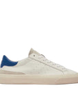 D.A.T.E. UOMO SONICA CALF WHITE-BLUETTE