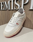 D.A.T.E. UOMO COURT 2.0 NYLON WHITE-RED