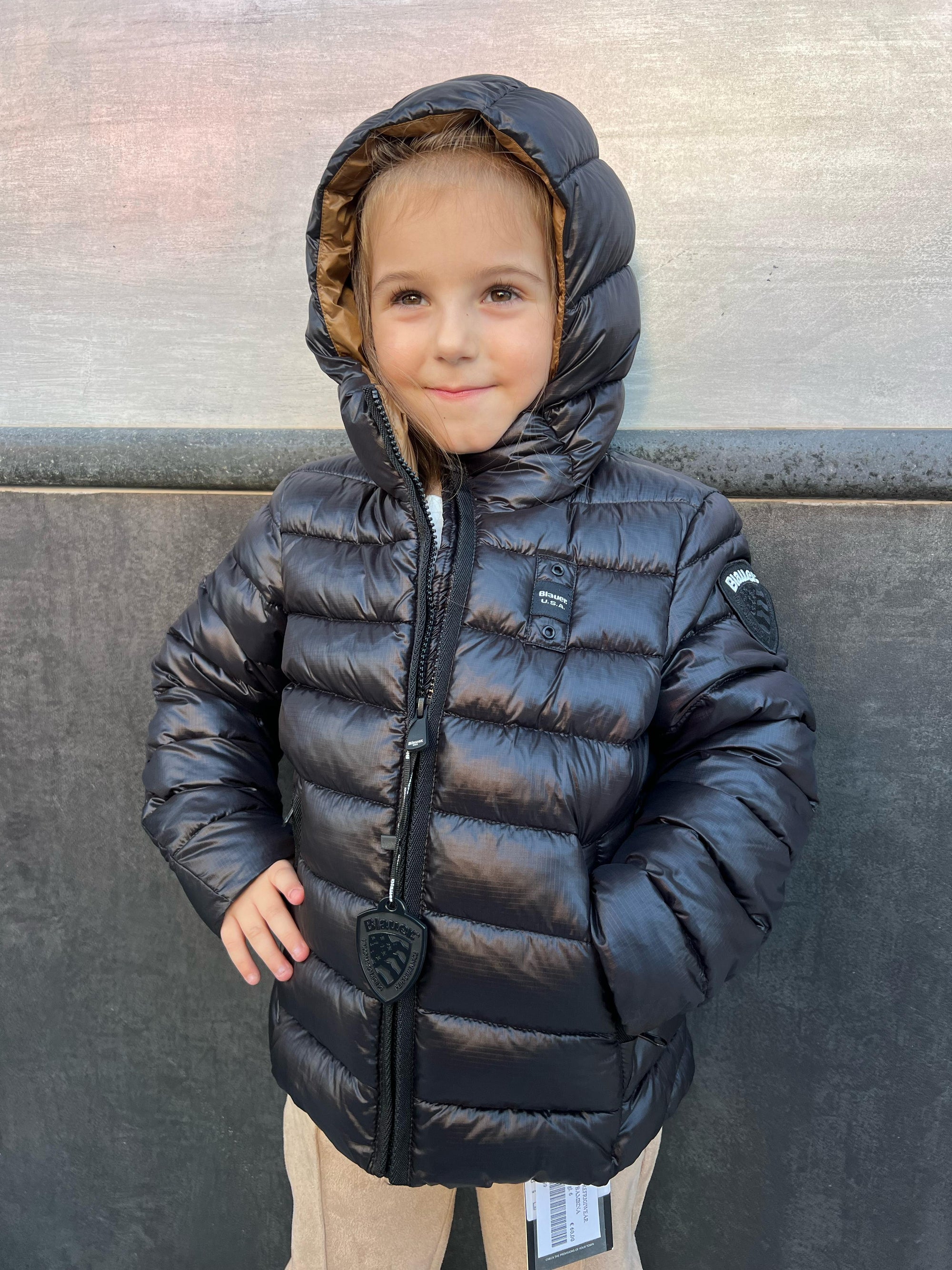 GIUBBINO BLAUER BAMBINA – HEMISPHERE VAIRANO