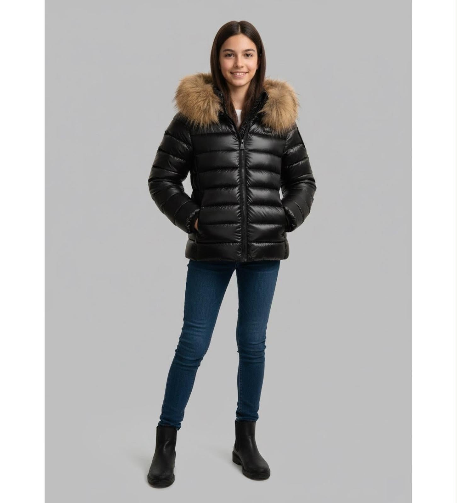 GIUBBINO BLAUER BAMBINA IVORY JUNIOR