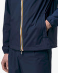 GIUBBINO PRIMAVERILE K-WAY UOMO JACK STRETCH NYLON JERSEY
