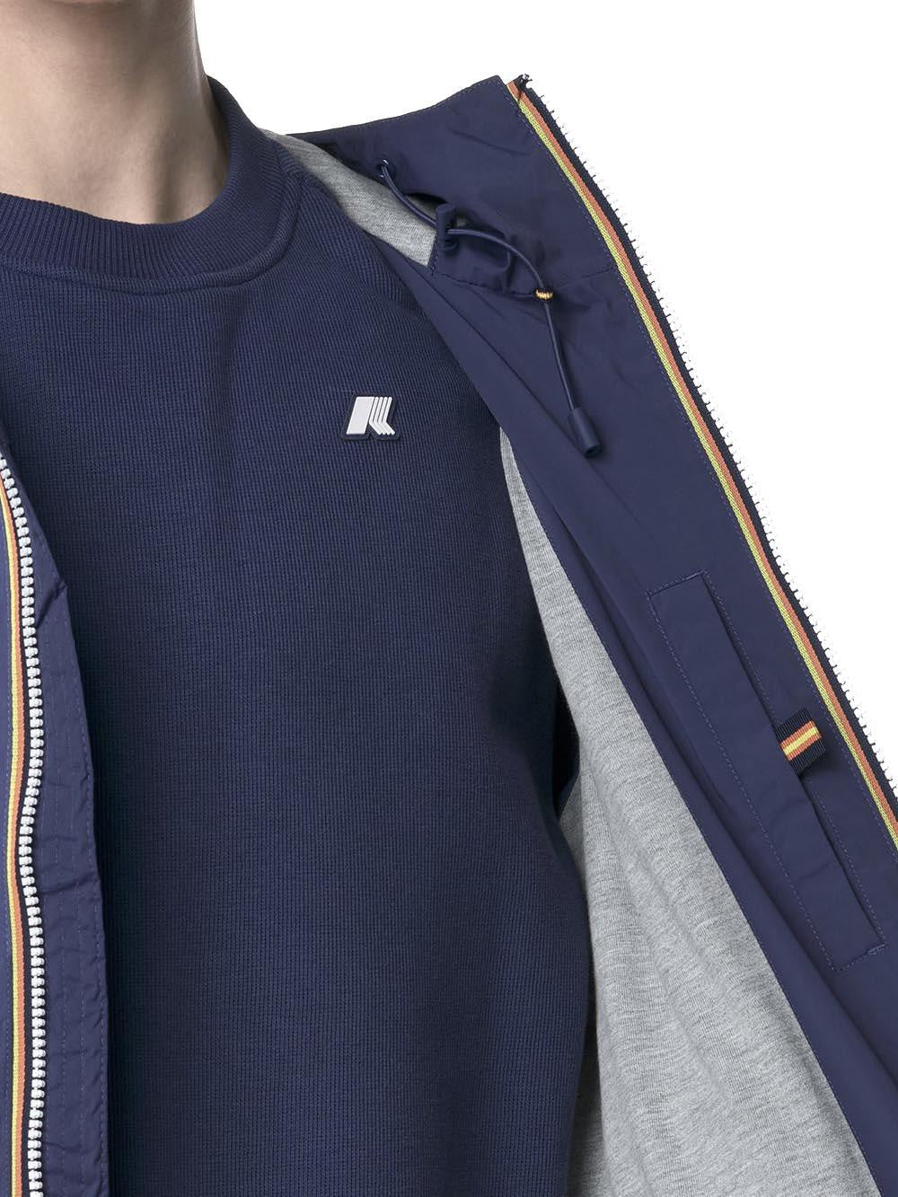 GIUBBINO PRIMAVERILE K-WAY UOMO JACK STRETCH NYLON JERSEY