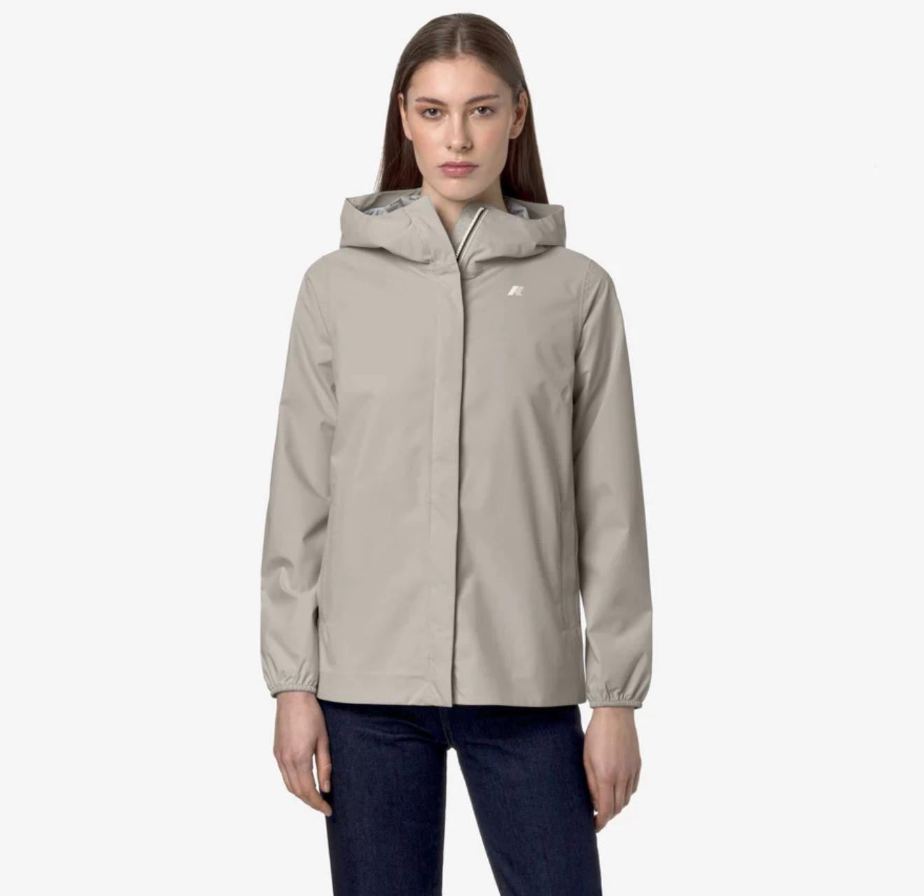 GIUBBINO K-WAY DONNA MARGUERITE STRETCH DOT